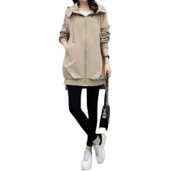 [VIVEL] ウインドブレーカー レディース アウター 薄手 軽量 撥水 フード付き 登山 スポーツ アウトドア (2XL, ベージュ)