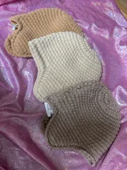 赤ちゃん帽子 新品 3COLOR