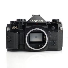 Canon A-1 黒 データバック パワーワインダー 連射 動作確認済 美品