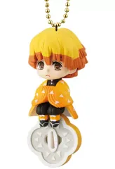 【中古】食玩 キーホルダー 我妻善逸 「Twinkle Dolly 鬼滅の刃」