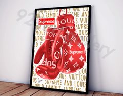 LOUIS VUITTON type☆アートインテリアポスター＃220★葛飾北斎 LOUIS VUITTON type☆アートインテリアポスター＃220☆葛飾北斎 LOUIS