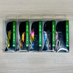 k00088  【新品未使用】 メタルジグ ルアー セット 20g 6個組 ショアジギング SEIRANLURE キャスティングジグ 青物 根魚対応