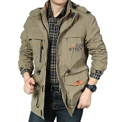 [AYISTELU] ジャケット メンズ 秋冬 アウトドア ジャケット おおきいサイズ おしゃれ 防風防寒★m