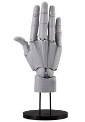 AT023,AT037 ARTIST SUPPORT ITEM 핸드 모델 MEN'S/R -GRAY-