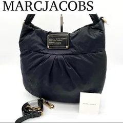 【美品】MARCJACOBS トートバッグ セミショルダーバッグ ナイロン 黒