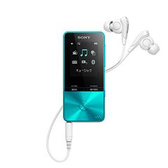 소니(SONY) 워크맨 S 시리즈 4GB NW-S313 : MP3 플레이어 Bluetooth 대응 최대 52시간 연속 재생 이어폰 부속 2017년 모델 블루 NW-S313 Lm