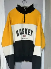 カラフル BASKET スウェット マン L