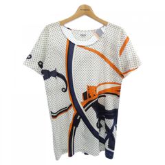 90s vintage HERMES Rythmes 総柄Tシャツ スカーフ柄 - メルカリ