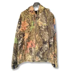 CK KINETICS NATIVE リアルツリー XL カモ柄 フリース パーカー ジャケット ヴィンテージ  ハンティング アウトドア