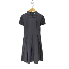 ヴィヴィアンウエストウッドレッドレーベル Vivienne Westwood RED LABEL オーブボタン Aライン 丸襟 ワンピース レディース  3のサムネイル