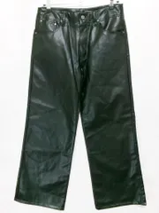 ZARA　ザラ　パンツ　フェイクレザー　送料込み　【メンズ】31インチ　977046