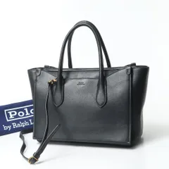 ■美品■POLO RALPH LAUREN ポロ・ラルフローレン ハンドバッグ 2WAY ショルダーバッグ レザー 鞄 ブランド古着【中古】20251215/RA6864