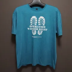T014 GILDAN ギルダン OPERATION WARRIOR RELIEF ロゴ Tシャツ 2XLサイズ 古着 アメリカ 輸入 ミリタリー系