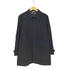 バーバリーブラックレーベル BURBERRY BLACK LABEL 裏地チェックステンカラーコート メンズ  Mのサムネイル