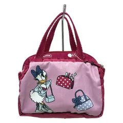 LESPORTSAC(レスポートサック) ハンドバッグ - ピンク×パープル×マルチ Disney/ディジー