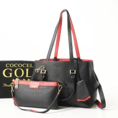 ■未使用品■COCOCELUX GOLD ココセリュックスゴールド トートバッグ ショルダー ポーチ付属 20251017/RA6359
