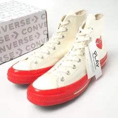 ■未使用品■PLAY COMME des GARCONS × CONVERSE プレイコムデギャルソン × コンバース CHUCK 70 CDG HI スニーカー サイズ10 チャックテイラー ハート ハイカット 20250930/RA6129