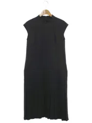 フォクシーニューヨーク collection Pintuck Pleated Dress 36188 ワンピース 38 ネイビー ITOO38V4XSUW