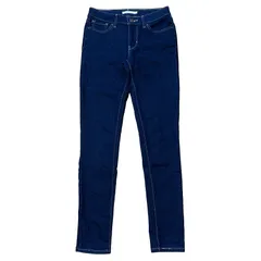 LEVI'S 711 SKINNY スキニーデニム 濃紺 ダークブルー サイズ25 レディースS リーバイス