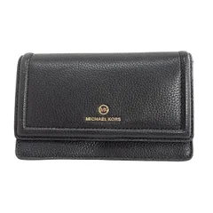 MICHAEL KORS(マイケルコース) 財布 - 黒 ショルダーウォレット レザー
