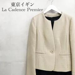 美品 TOKYO IGIN イギン セットアップ オケージョン 卒業 卒園 入学 入園 受験 4138979-80 セレモニースーツ ジャケット ワンピース 9AR ゴールド ブラック  レディース ファッション