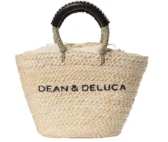 【新品未使用品】　DEAN＆DELUCA　BEAMS COUTURE 保冷カゴバッグ 大　かごバッグ　バッグ　ナチュラル　ディーンアンドデルーカ　ビームス　自然　女性　レディース