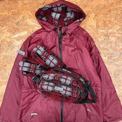 ORIGINAL THINKERS スキーウェア 3点セット レディース L シンサレート リバーシブルジャケット ショルダーバッグ グローブ アウター SKI スノーボード レトロ ヴィンテージ ビンテージ VINTAGE ユーズド USED 古着