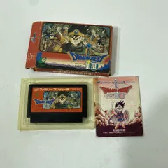 ドラゴンクエスト3そして伝説へ ドラクエⅢファミコンファミコンソフト 箱 取説付き 未検品 AAR0808/S7612/0910