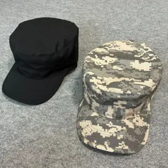 大きめ ワークキャップ ミリタリーキャップ 帽子 ゆったりめ