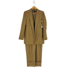 ZARA ザラ レディース パンツスーツ セットアップ ベージュ色系 新品未使用ZARA(ザラ)ライトベージュジャケットパンツ上下スーツ