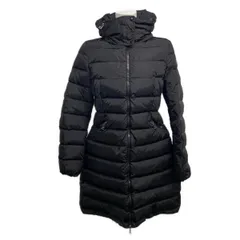 MONCLER(モンクレール) ダウンコート サイズ1 S レディース FLAMMETTE 黒 ダウン
