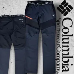 Columbia Sportswear コロンビア スポーツウェア アウトドアウェア 切替デザイン ベルト付き ストレッチパンツ アウトドアウェア YLG001 レディース ブラックグレー ▲005▼30509h05