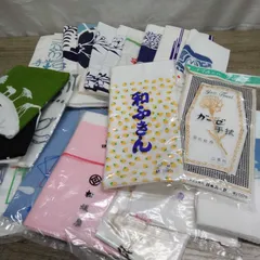 ファッション小物 手ぬぐい 日本タオル ガーゼハンカチ いっぱい！汚れあり R658