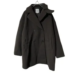 ZK18【美品】LEPSIM レプシィム ピーコート アウター ダークブラウン サイズF