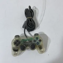 動作確認済み SONY DUALSHOCK PS1 コントローラー SCPH-1200 クリア スケルトン AAL0917/S8326/1005