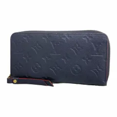 ルイ・ヴィトン(Louis Vuitton) ルイ・ヴィトン 長財布 モノグラム・アンプラント ジッピーウォレット M62121 マリーヌルージュメンズ レディース