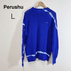 Perushu 花刺繍 長袖カットソー 白 S 0624-A - メルカリ