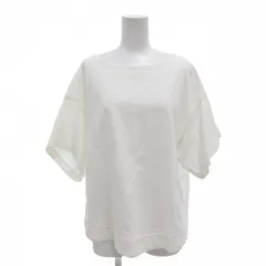 ドゥロワー Drawer スリットスリーブカットソー Tシャツ 半袖 2 M 白 ホワイト 6517-206-0473 /FT ■GY09