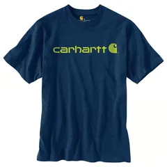 CARHARTT K195 Tee [DARK COBALT BLUE HETHER] -413-