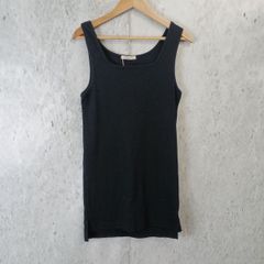美品　Ron Herman リボンタンクトップ ブラック　ロンハーマン オーガニックコットン タンクトップ｜Ron Herman(ロンハーマン)｜Ron