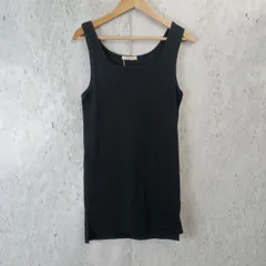 CLASSICAL ELF クラシカルエルフ リブ タンクトップ XLサイズ ブラック インナー コットン100% レディース □〇