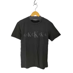 カルバンクラインジーンズ Calvin Klein Jeans シルエット ロゴ クルーネック Tシャツ レディース import：S 
