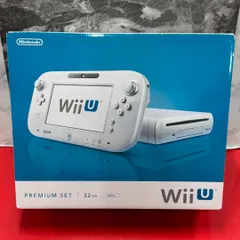 ■Wii U プレミアムセット　(32GB)　ホワイト　本体　WiiUハード　箱説付き　任天堂　動作可