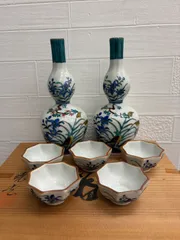 新品未使用九谷焼の酒器セット