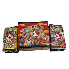 BANDAI 요괴 워치 집착 카드 배틀 YW01 YW02 정리 세트 67 팩 반다이 미개봉 T10770241