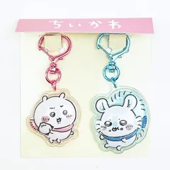 ちいかわ ちいかわ モモンガ ぷっくりったいペアキーホルダー