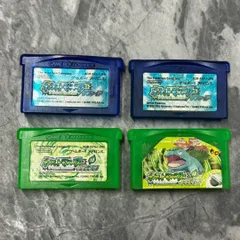 ■ポケットモンスター　GBAソフト　4点セット　まとめ売り