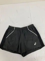 送料無料★asics アシックス★ショートパンツ　ランニングパンツ　陸上パンツ★レディース　Sサイズ★ブラック　#80108szz