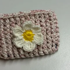 いちごミルク 編み カードウォレット