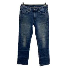 Levi's 514 デニムパンツ W34 ブルー リーバイス ジップアップ アメカジ ジーンズ デニム コットン 2601-108
